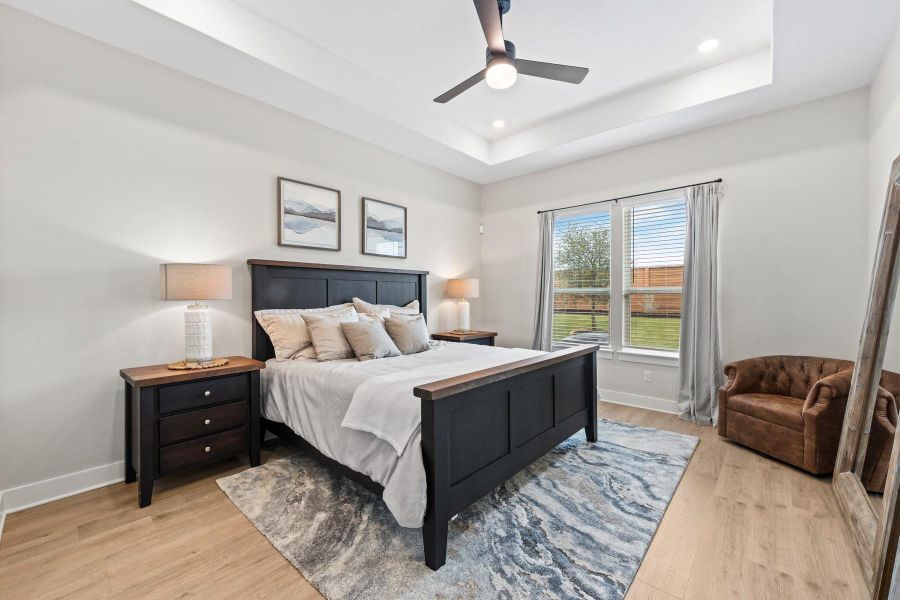 Furnished interior view inside a new home in , Jarrell (Image 6).