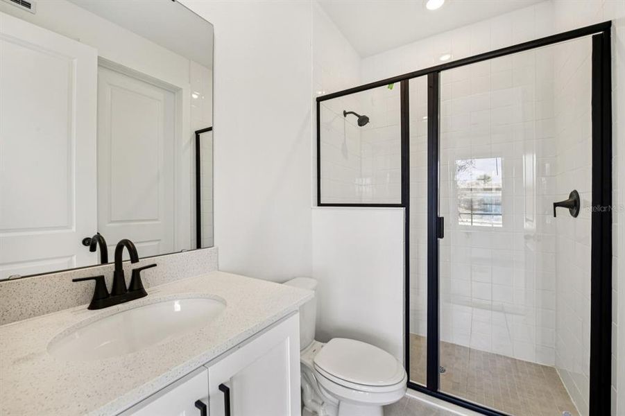 Furnished interior view inside a new home in Parkview at Hamlin, Winter Garden (Image 8).