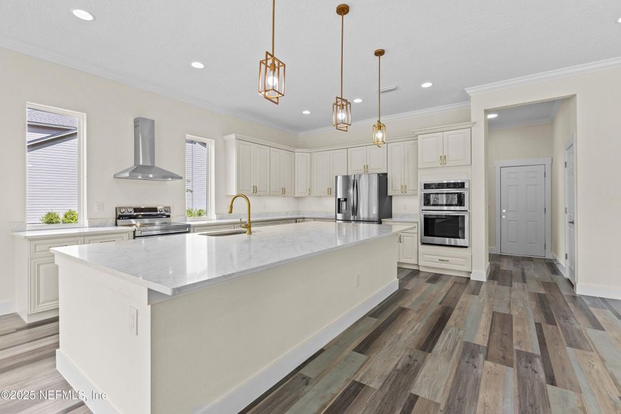 Furnished interior view inside a new home in , Orange Park (Image 6).