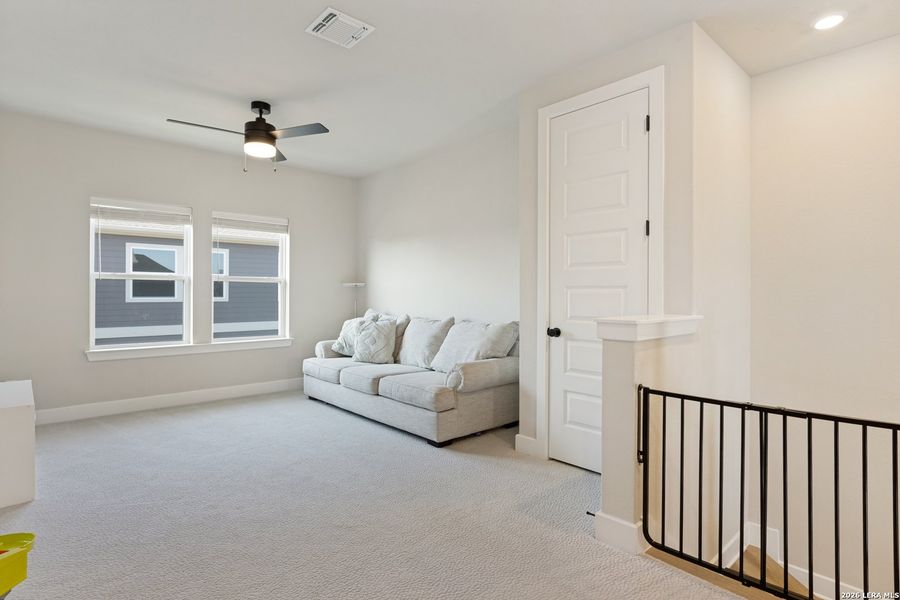 Furnished interior view inside a new home in Sunfield, Buda (Image 15). Furnished interior view inside a new home in Sunfield, Buda (Image 15).