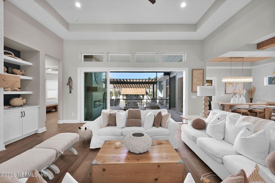 Furnished interior view inside a new home in Palmetto Cove, Ponte Vedra (Image 45).