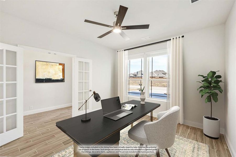 Furnished interior view inside a new home in Somerset, Mansfield (Image 14).