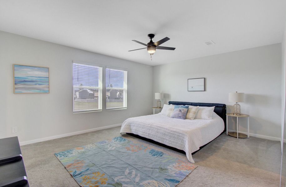 Furnished interior view inside a new home in Sanctuary Cove at Cane Bay, Summerville (Image 14).
