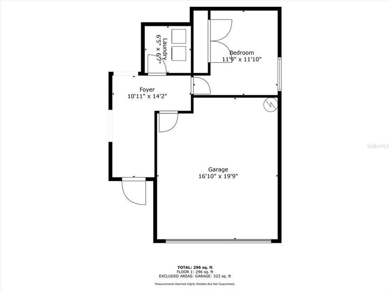 2D floor plan layout of this home in , Orlando, FL (Image 3).