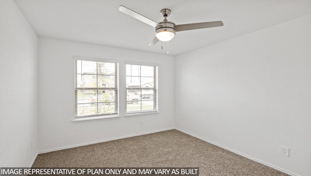 Representative unfurnished interior of a home built from the Gavin by D.R. Horton in Grand Pines, Magnolia (Image 17). Representative unfurnished interior of a home built from the Gavin by D.R. Horton in Grand Pines, Magnolia (Image 17).
