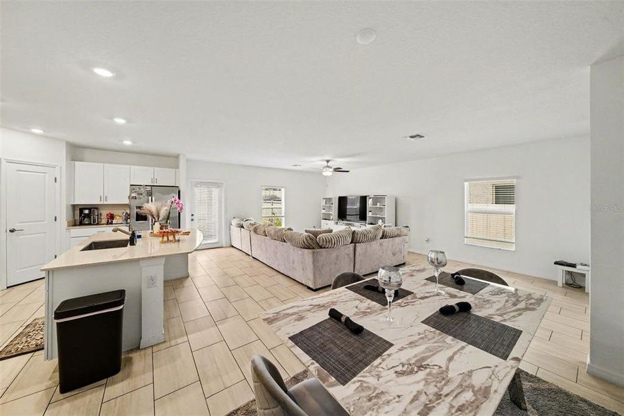 Furnished interior view inside a new home in Two Rivers, Zephyrhills (Image 8).