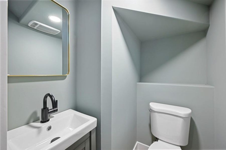 Furnished interior view inside a new home in , Atlanta (Image 5).