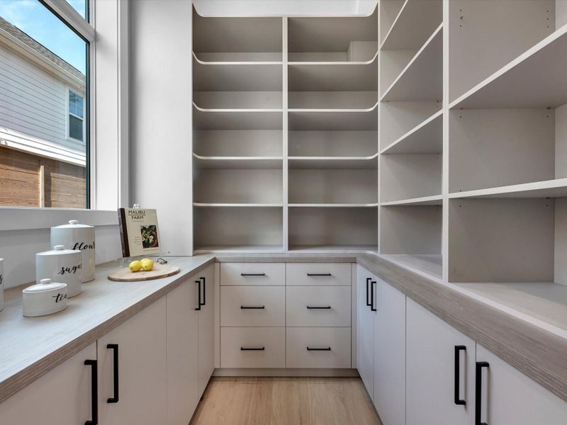 There are walk in pantries and there is this one - stunning (and practical).