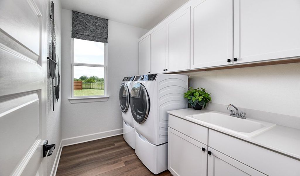 Pewter-X929-ShoresideatGreggRanch Laundry Room
