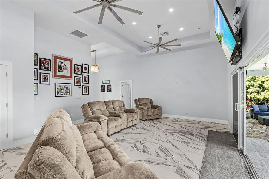 Furnished interior view inside a new home in , Fort Myers (Image 11). Furnished interior view inside a new home in , Fort Myers (Image 11).