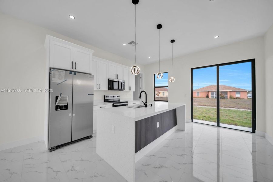 Furnished interior view inside a new home in , Lehigh Acres (Image 6).