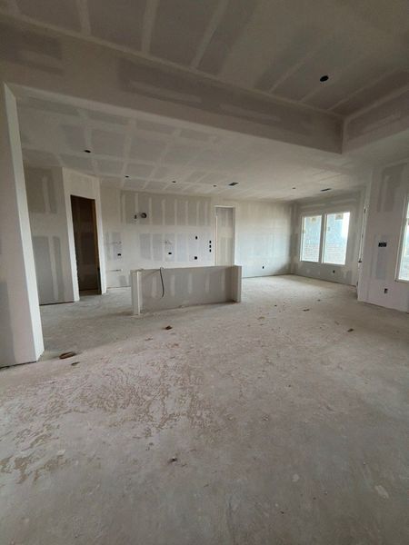 In-progress construction of a new home in Grayson Ridge, Van Alstyne, TX (Image 6).