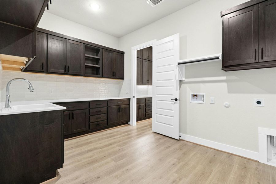 Furnished interior view inside a new home in Leander Estates, Leander (Image 5).