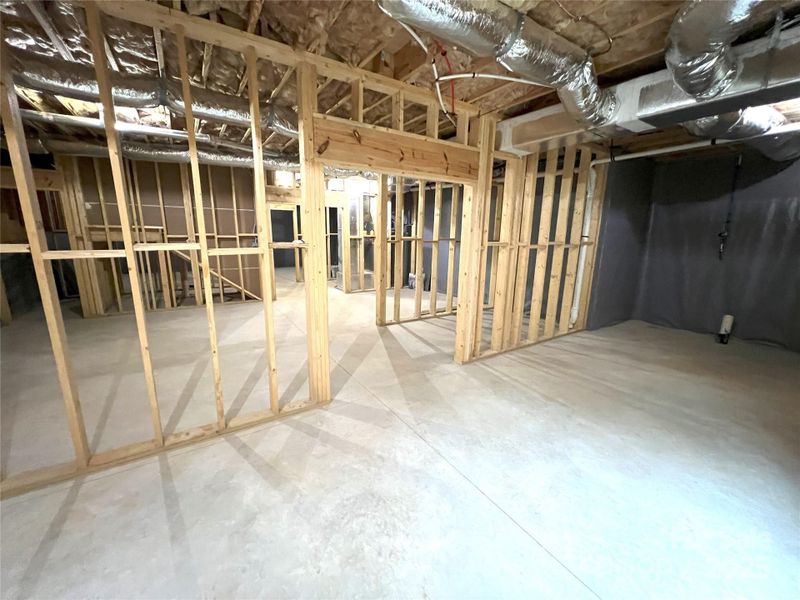 In-progress construction of a new home in , Hickory, NC (Image 36).