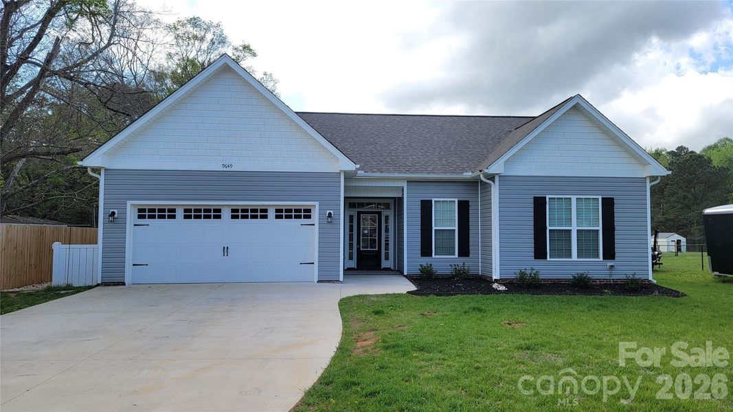 Front exterior of a new home in , Gold Hill, NC, highlighting curb appeal (Image 27).