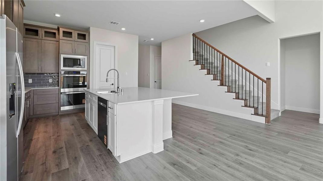 Furnished interior view inside a new home in Clearview Ranch, Royse City (Image 7).