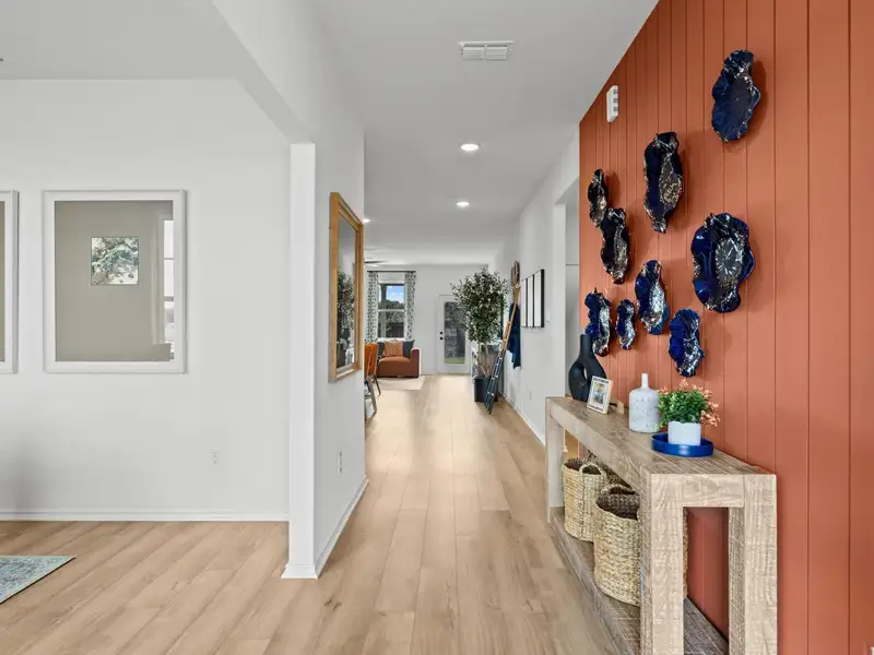 Representative furnished interior of a home built from the The Douglas B by Davidson Homes LLC in Hickory Ridge, Elmendorf (Image 6). Representative furnished interior of a home built from the The Douglas B by Davidson Homes LLC in Hickory Ridge, Elmendorf (Image 6).