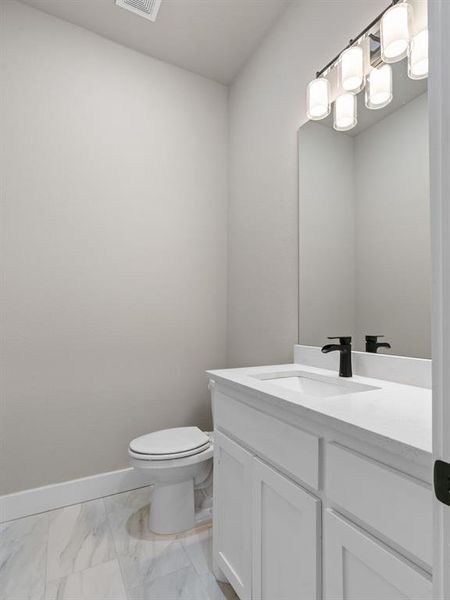 Furnished interior view inside a new home in , Denison (Image 17).