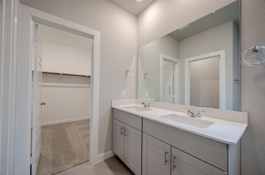 Furnished interior view inside a new home in McClendon Park Village, Houston (Image 15). Furnished interior view inside a new home in McClendon Park Village, Houston (Image 15).