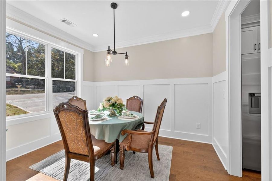 Furnished interior view inside a new home in , Covington (Image 27).