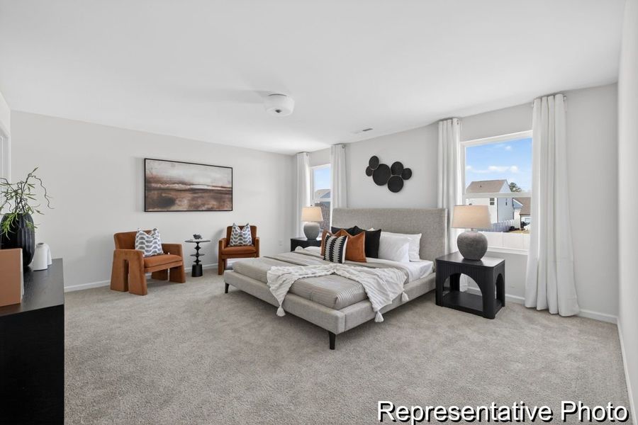 Furnished interior view inside a new home in Nathans Ridge, Lillington (Image 14).