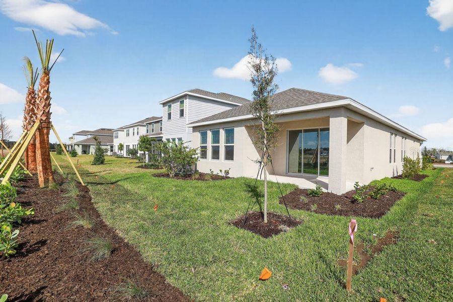 Exterior details and patio area of a home in Firethorn, Parrish (Image 20). Exterior details and patio area of a home in Firethorn, Parrish (Image 20).