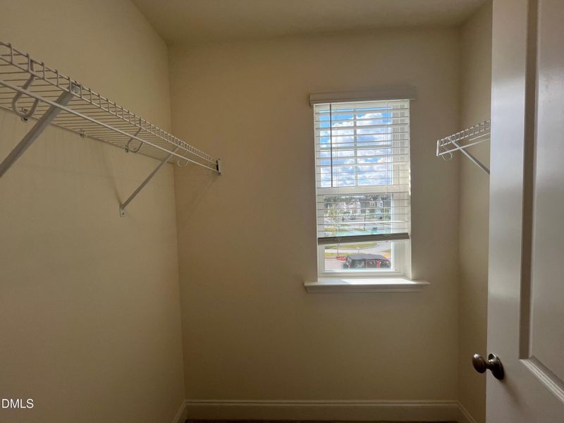 Bedroom 3 large closet w/window