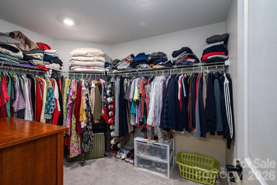 primary walk-in closet