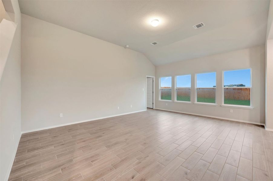 Spacious, unfurnished interior of a new home in Carillon, Manor (Image 10).