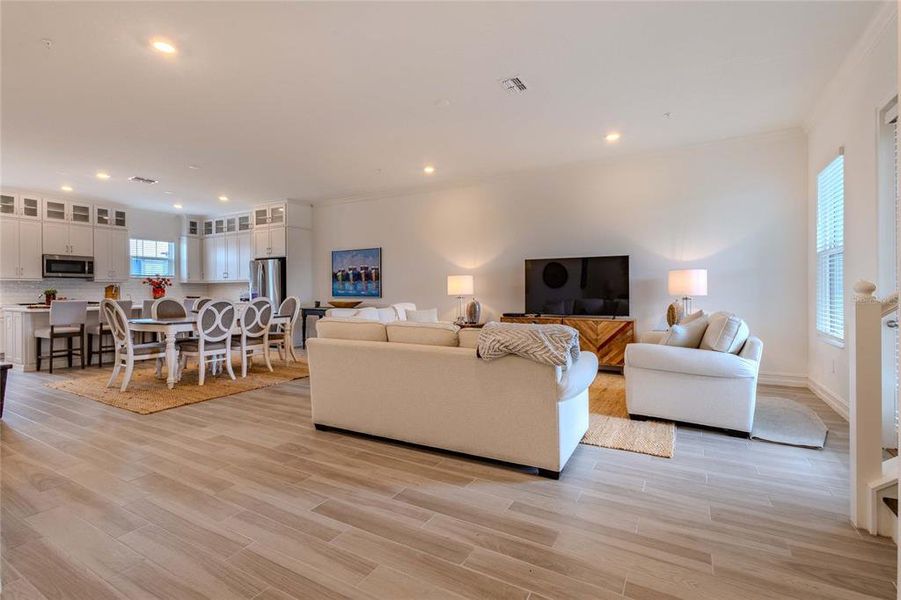 Furnished interior view inside a new home in , Ruskin (Image 9).