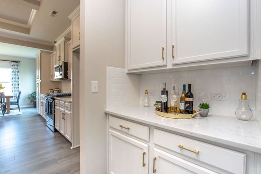 Representative furnished interior of a home built from the Brodrick by True Homes in Wheatfield Estates, Statesville (Image 7).