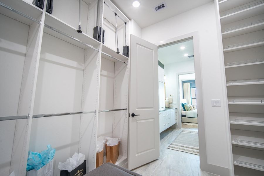 Furnished interior view inside a new home in Spring Valley Creek, Houston (Image 25).