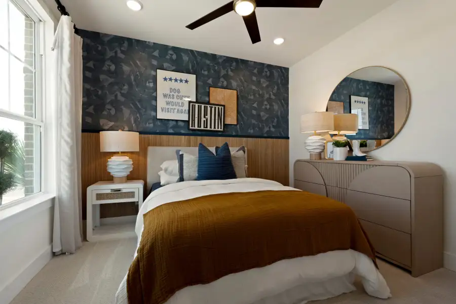 Furnished interior view inside a new home in Lagos Reserve, Manor (Image 45).