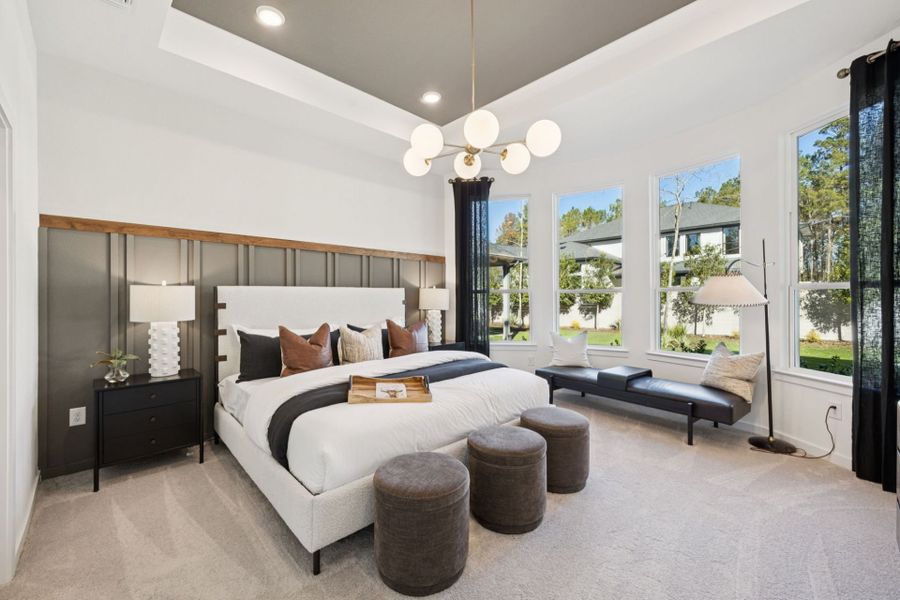 Representative furnished interior of a home built from the Jayton by Pulte Homes in Pulte Homes at Two Step Farm, Montgomery (Image 10).