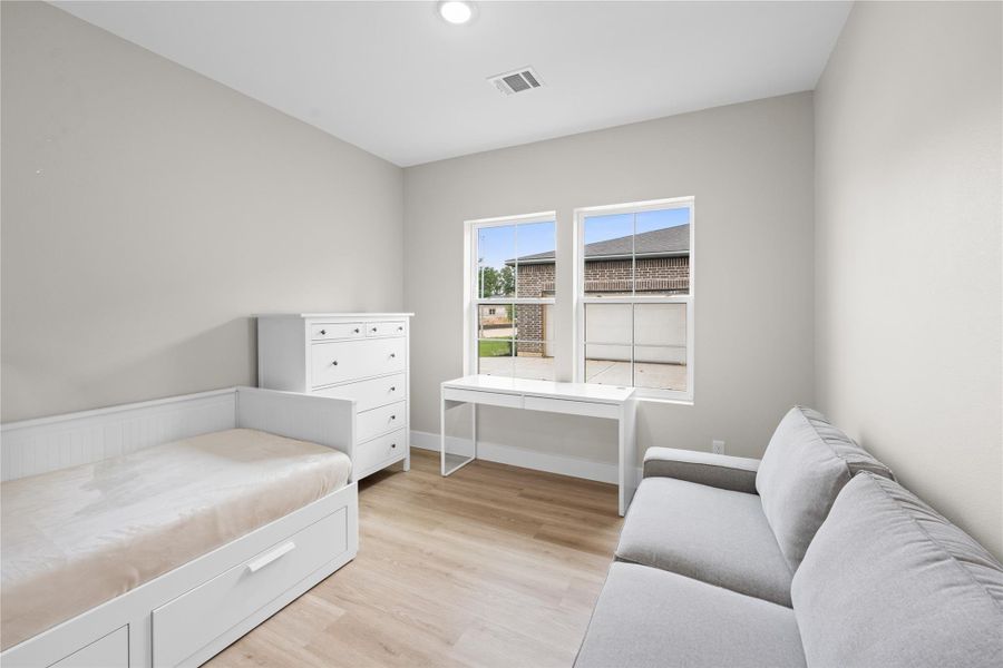 Furnished interior view inside a new home in , Spring (Image 13).