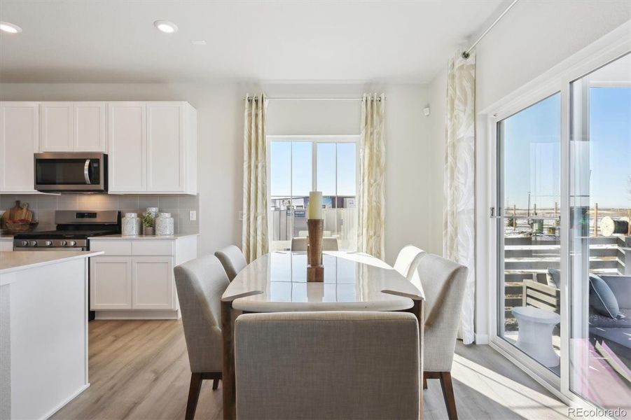 Furnished interior view inside a new home in Legato, Commerce City (Image 9).