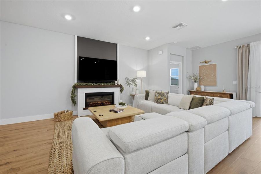 Furnished interior view inside a new home in Farm at Varrea, Plant City (Image 41).