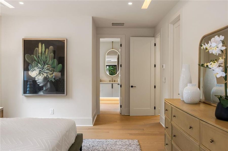 Furnished interior view inside a new home in , Atlanta (Image 43).