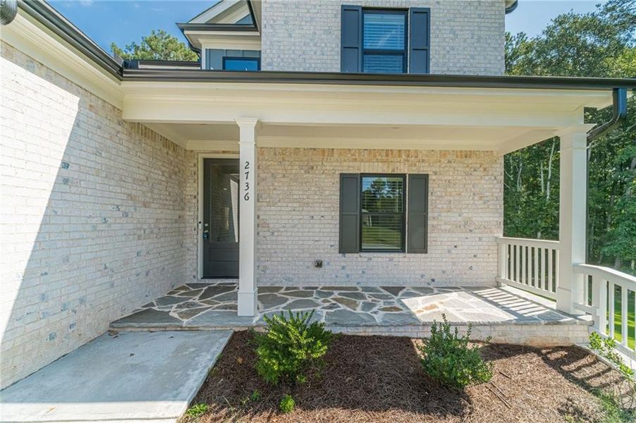 Exterior details and patio area of a home in , Loganville (Image 4).