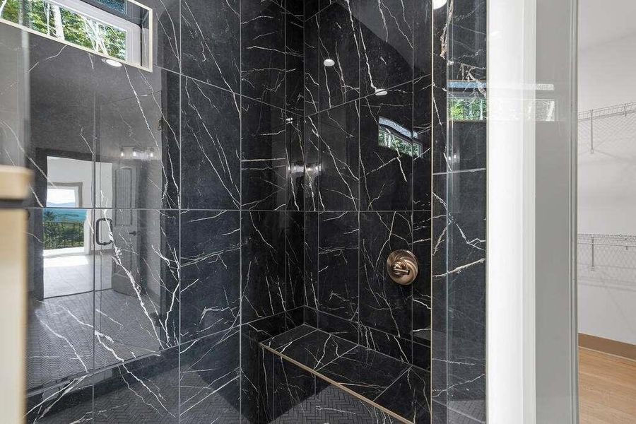 Close-up of interior finishes inside a home in , Ellijay (Image 21).
