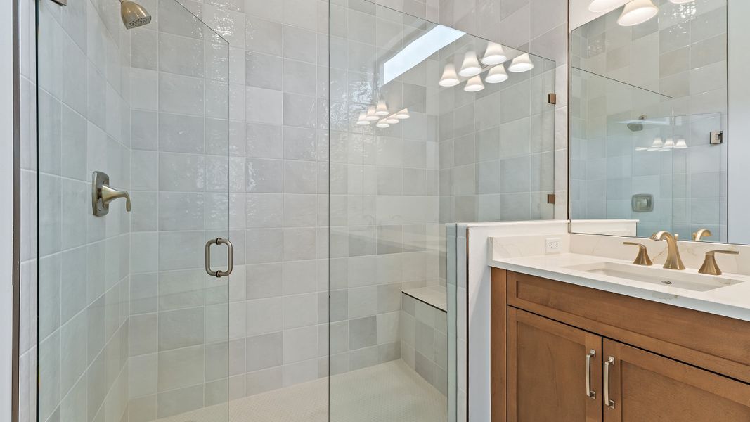 Furnished interior view inside a new home in Rivella, Port St. Lucie (Image 10).