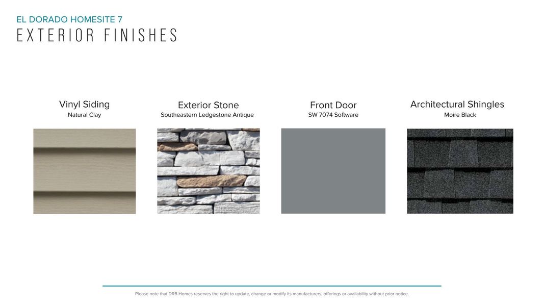 Sample of building materials used in homes in El Dorado, Spartanburg (Image 19). Sample of building materials used in homes in El Dorado, Spartanburg (Image 19).