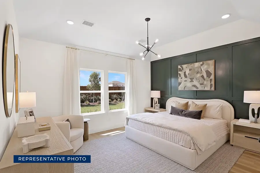 Representative furnished interior of a home built from the Ford F by First Texas Homes in Spiritas Ranch, Little Elm (Image 10).