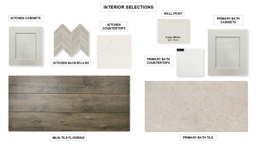 Sample of building materials used in homes in Bridgeland 50', Cypress (Image 5). Sample of building materials used in homes in Bridgeland 50', Cypress (Image 5).