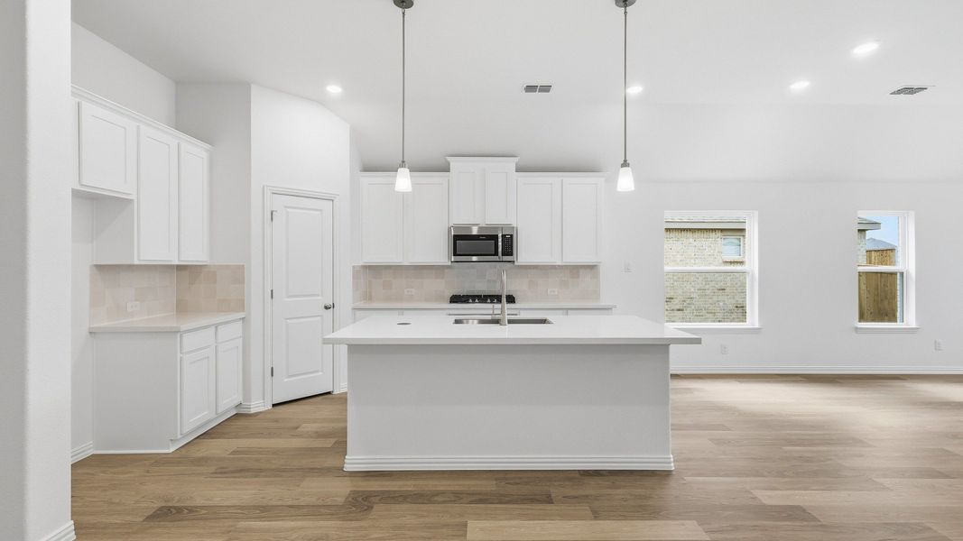 Furnished interior view inside a new home in Anna Ranch, Anna (Image 16).