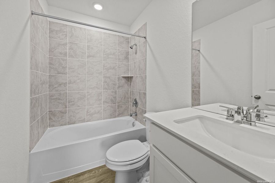 Furnished interior view inside a new home in Hickory Ridge, Elmendorf (Image 11).