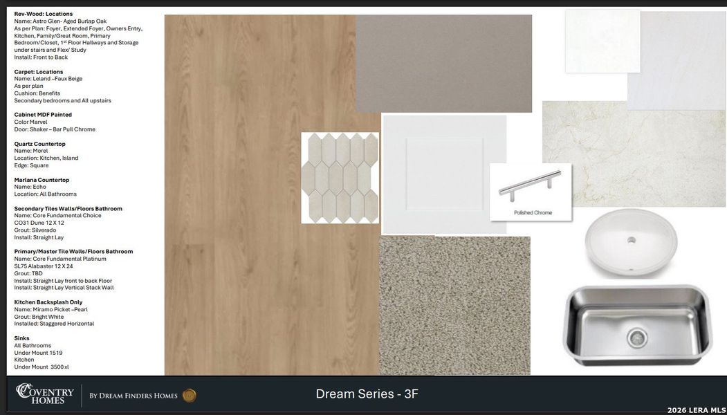 Sample of building materials used in homes in Hickory Ridge, Elmendorf (Image 3).