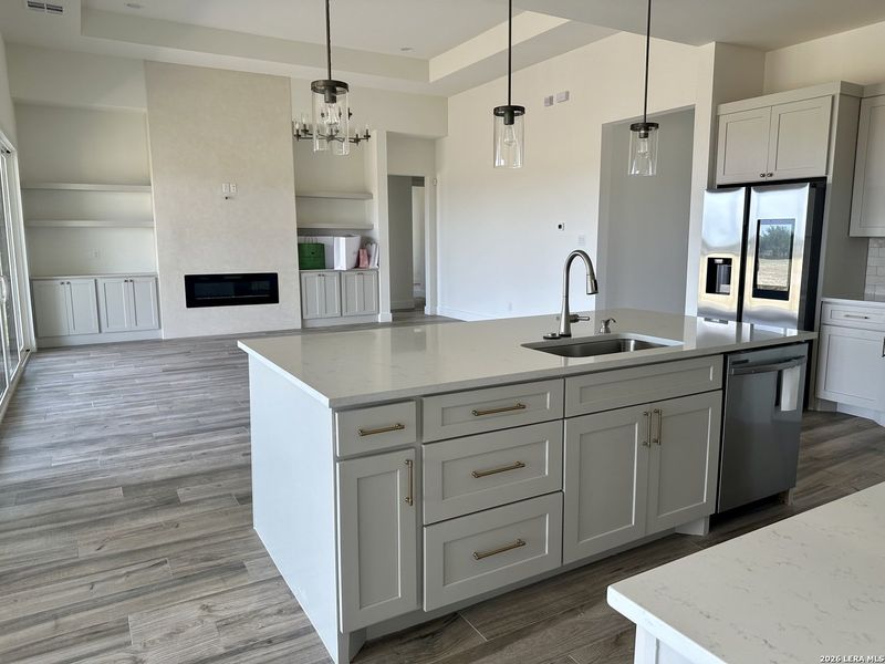 Furnished interior view inside a new home in , Floresville (Image 5).