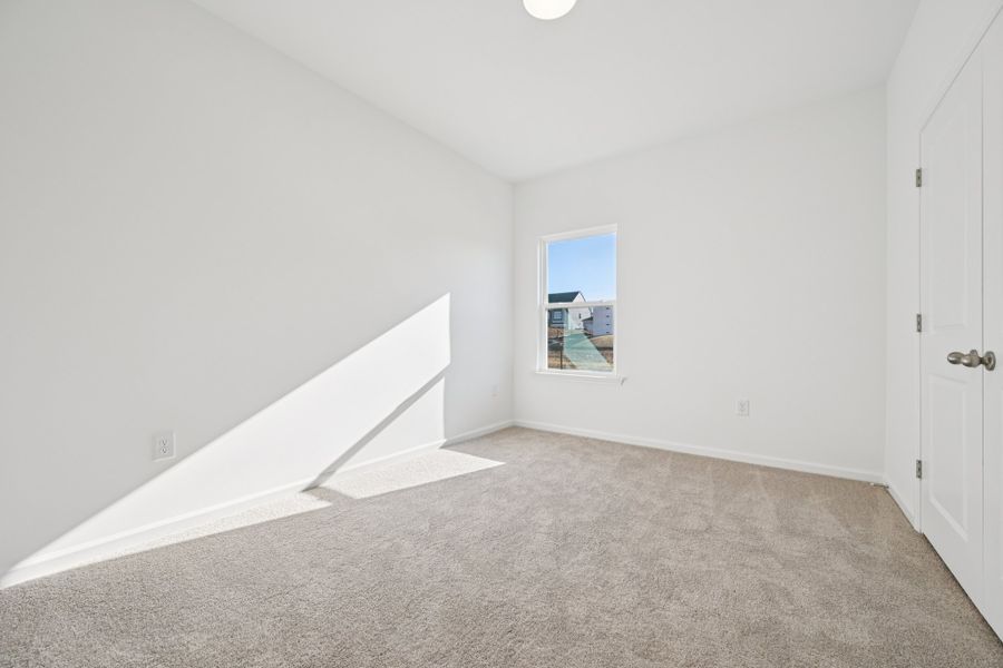 Representative unfurnished interior of a home built from the Caswell II by Ashton Woods in Crescent Mills, Wilson's Mills (Image 23). Representative unfurnished interior of a home built from the Caswell II by Ashton Woods in Crescent Mills, Wilson's Mills (Image 23).