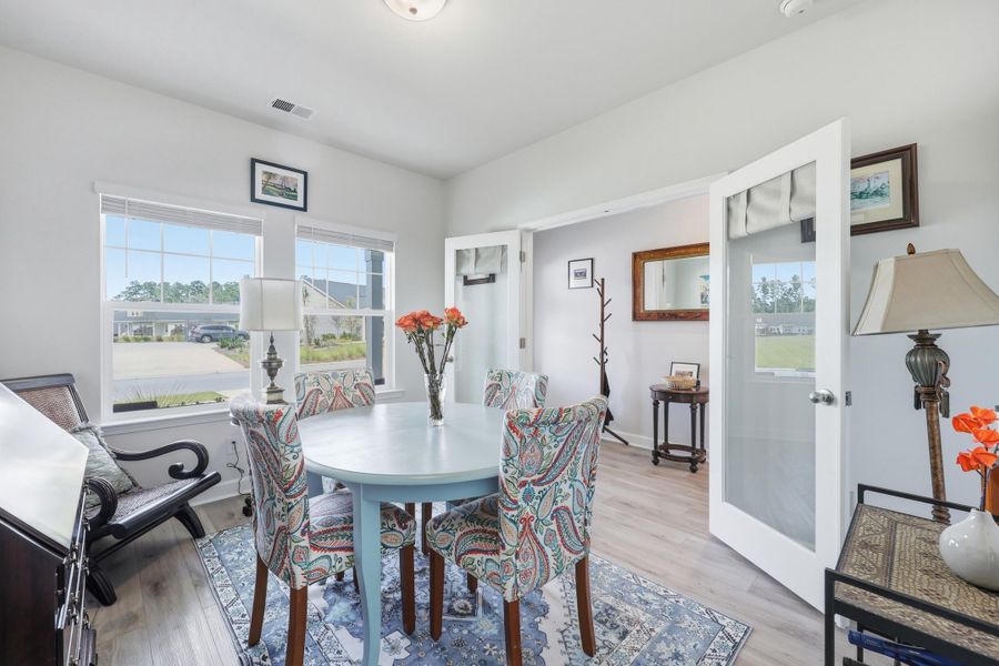 Furnished interior view inside a new home in Hammock Walk at Nexton, Summerville (Image 32). Furnished interior view inside a new home in Hammock Walk at Nexton, Summerville (Image 32).